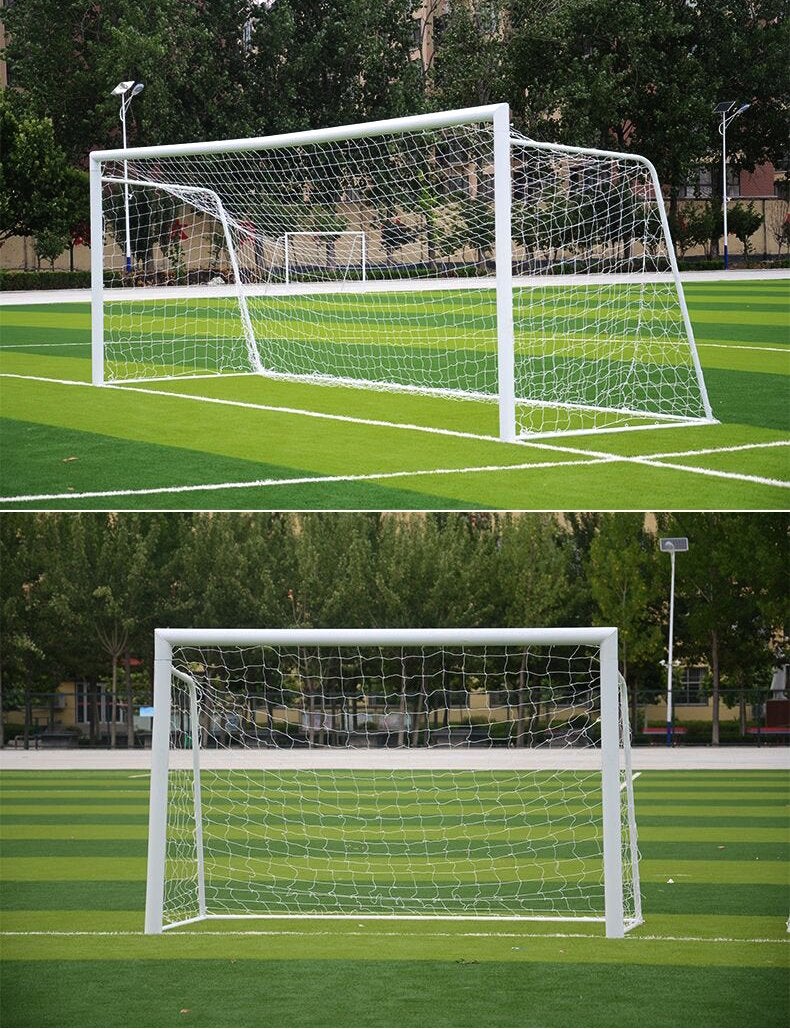 NKTM 12x6 Feet Soccer Net, Standard Size for Match and Training Venues, Easy Installation & Comprehensive Protection (Only Nets) - Image 3